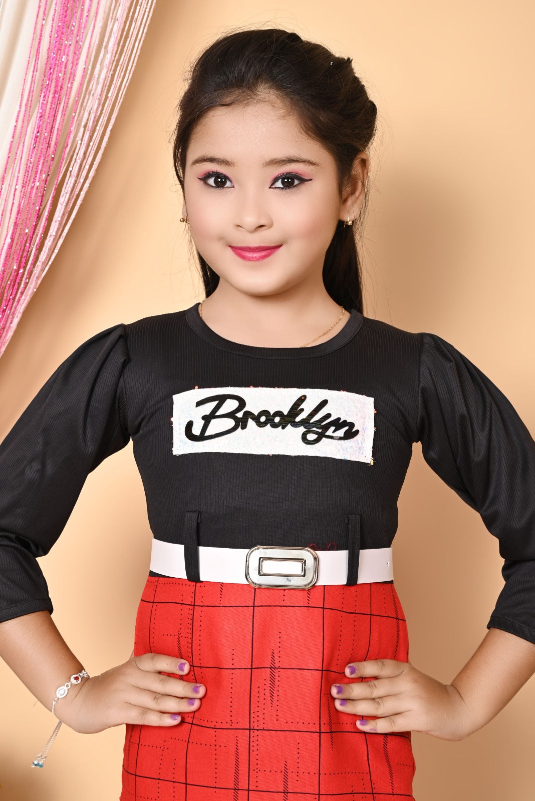 Girls Short/Mid Thigh Casual Dress