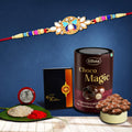 Celebrate the special bond of sibling love with this premium Raksha Bandhan gift hamper